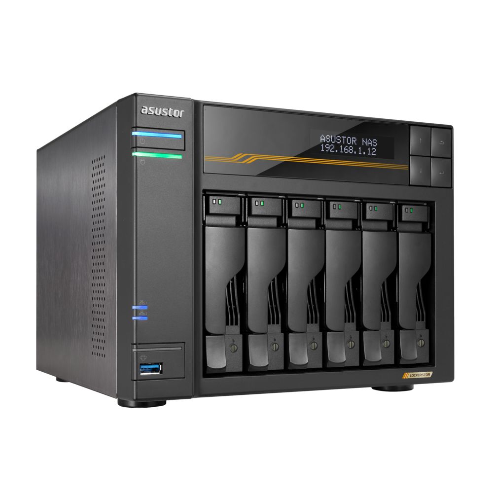 Asustor NAS AS6806T (16GB) (6xHDD + 4xM.2 SSD)