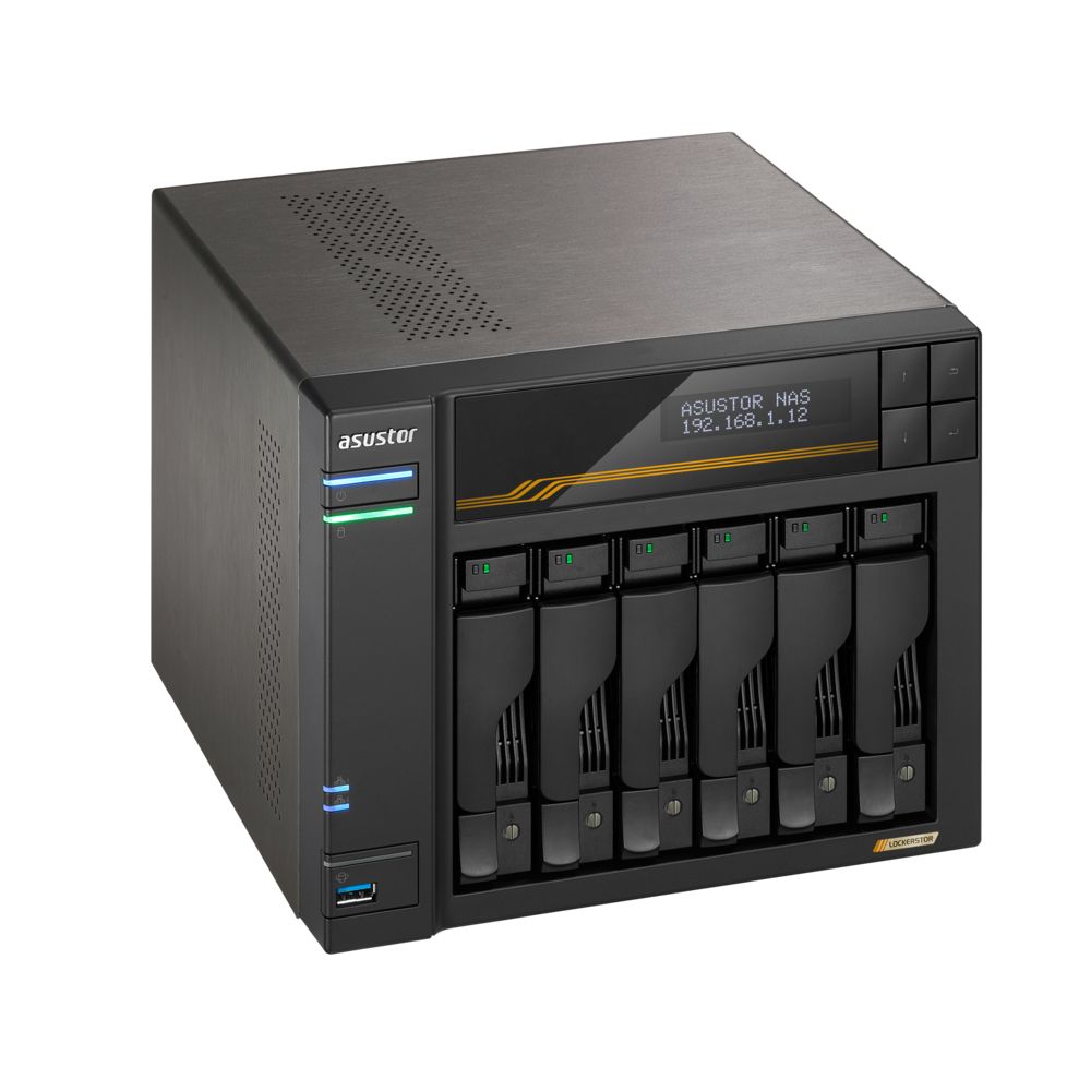 Asustor NAS AS6806T (16GB) (6xHDD + 4xM.2 SSD)