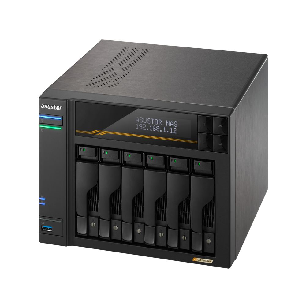 Asustor NAS AS6806T (16GB) (6xHDD + 4xM.2 SSD)