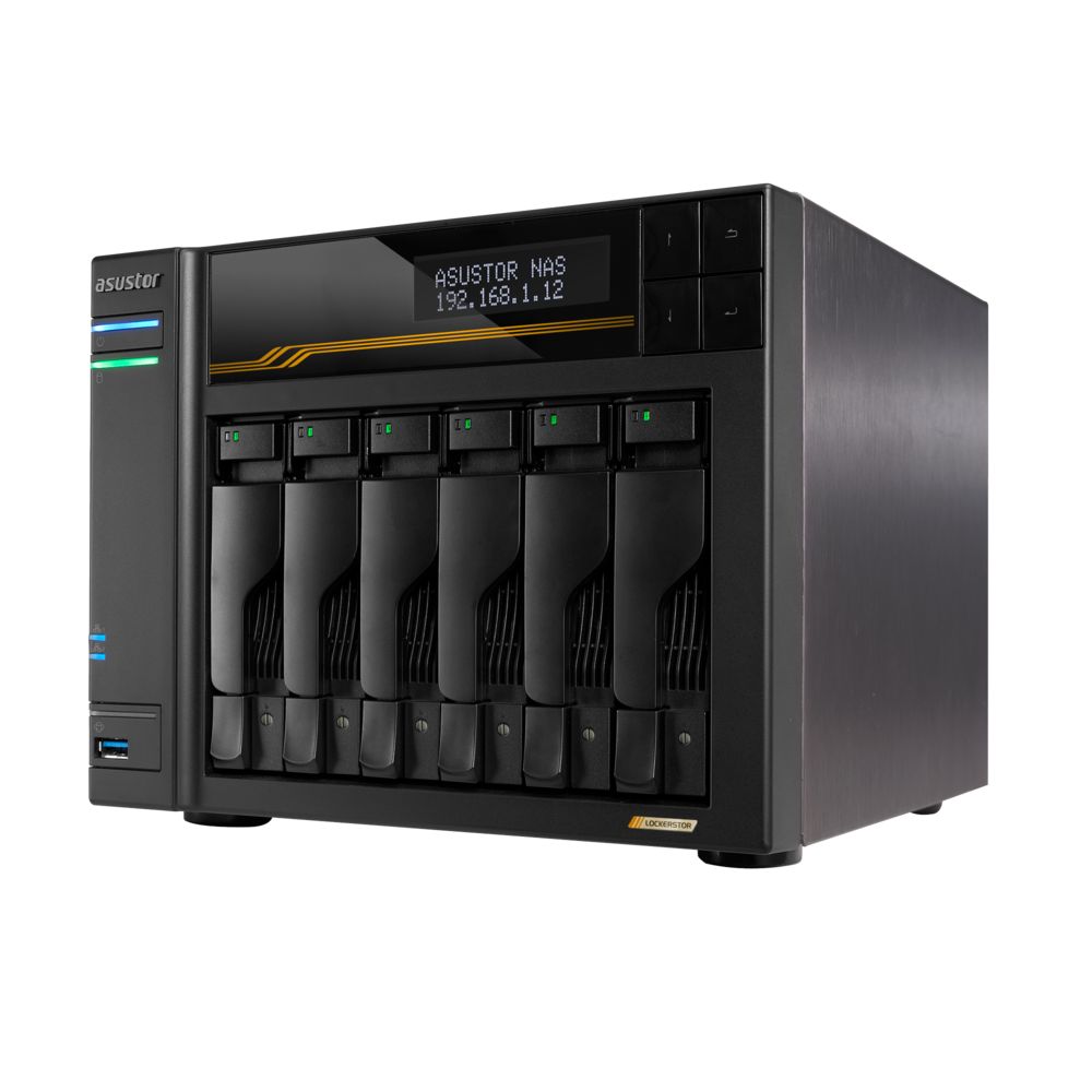 Asustor NAS AS6806T (16GB) (6xHDD + 4xM.2 SSD)