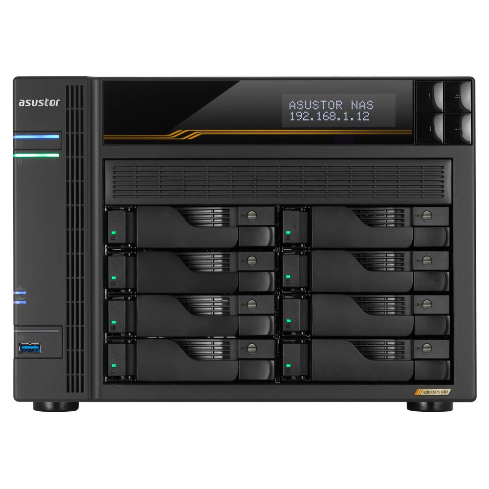 Asustor NAS AS6804T (16GB) (8xHDD + 4xM.2 SSD)