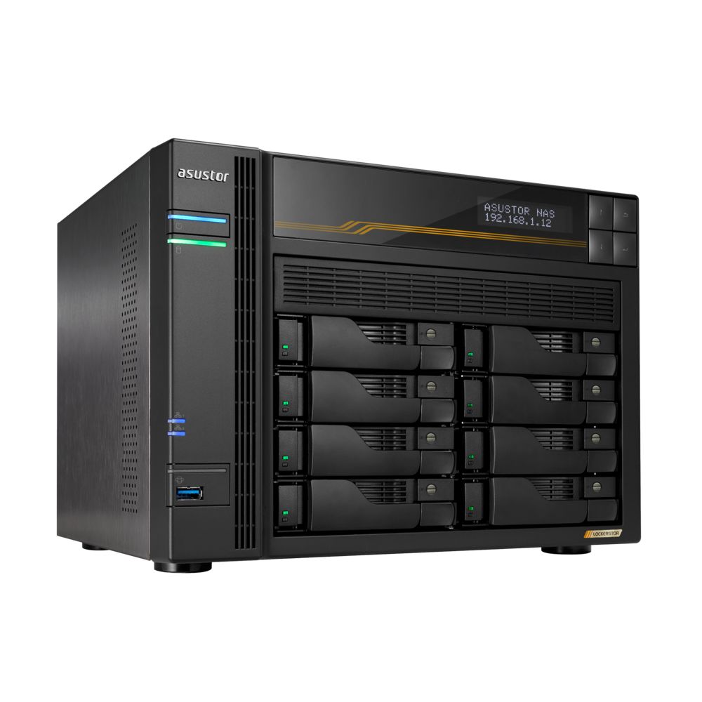 Asustor NAS AS6804T (16GB) (8xHDD + 4xM.2 SSD)