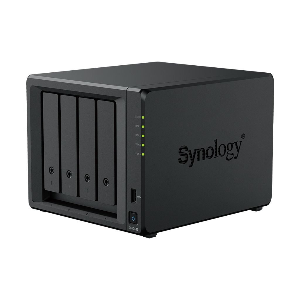 Synology NAS DS925+ (4GB) (4xHDD + 2xM.2 SSD)