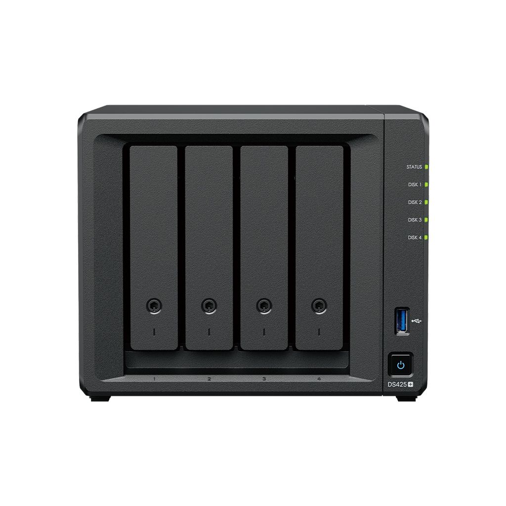 Synology NAS DS425+ (2GB) (4xHDD + 2xM.2 SSD)
