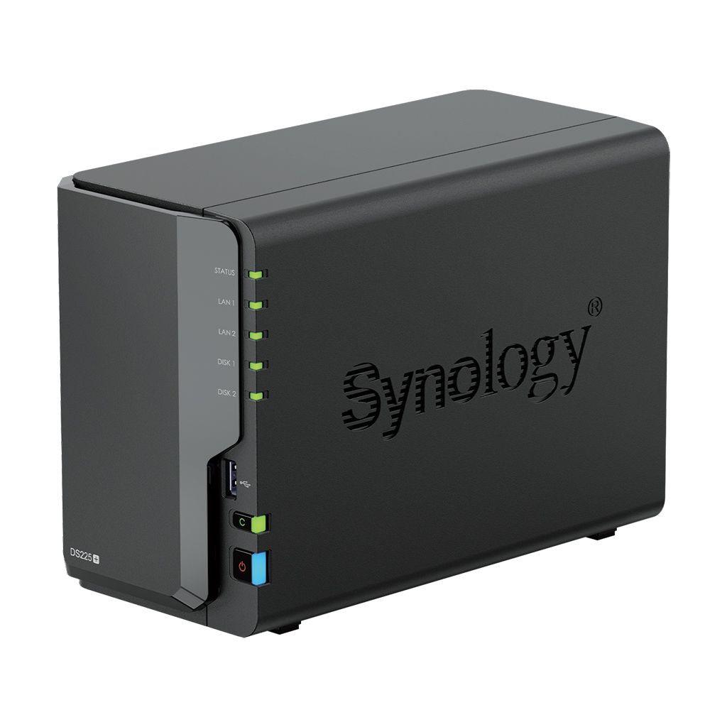 Synology NAS DS225+ (2GB) (2xHDD)