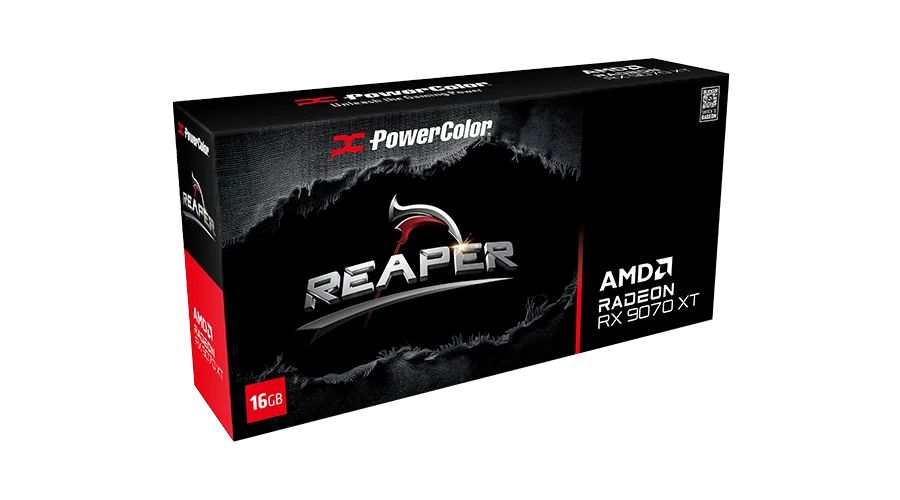 PowerColor RX9070 XT 16GB DDR6 Reaper