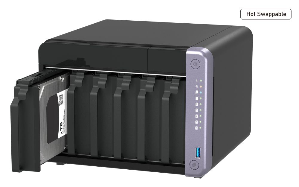 QNAP NAS TS-632X-4G (4GB) (6xHDD)