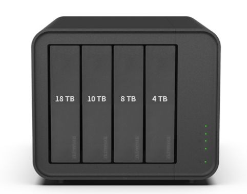 TerraMaster NAS F4-424 Pro (32GB) (4xHDD + 2xM.2 SSD)