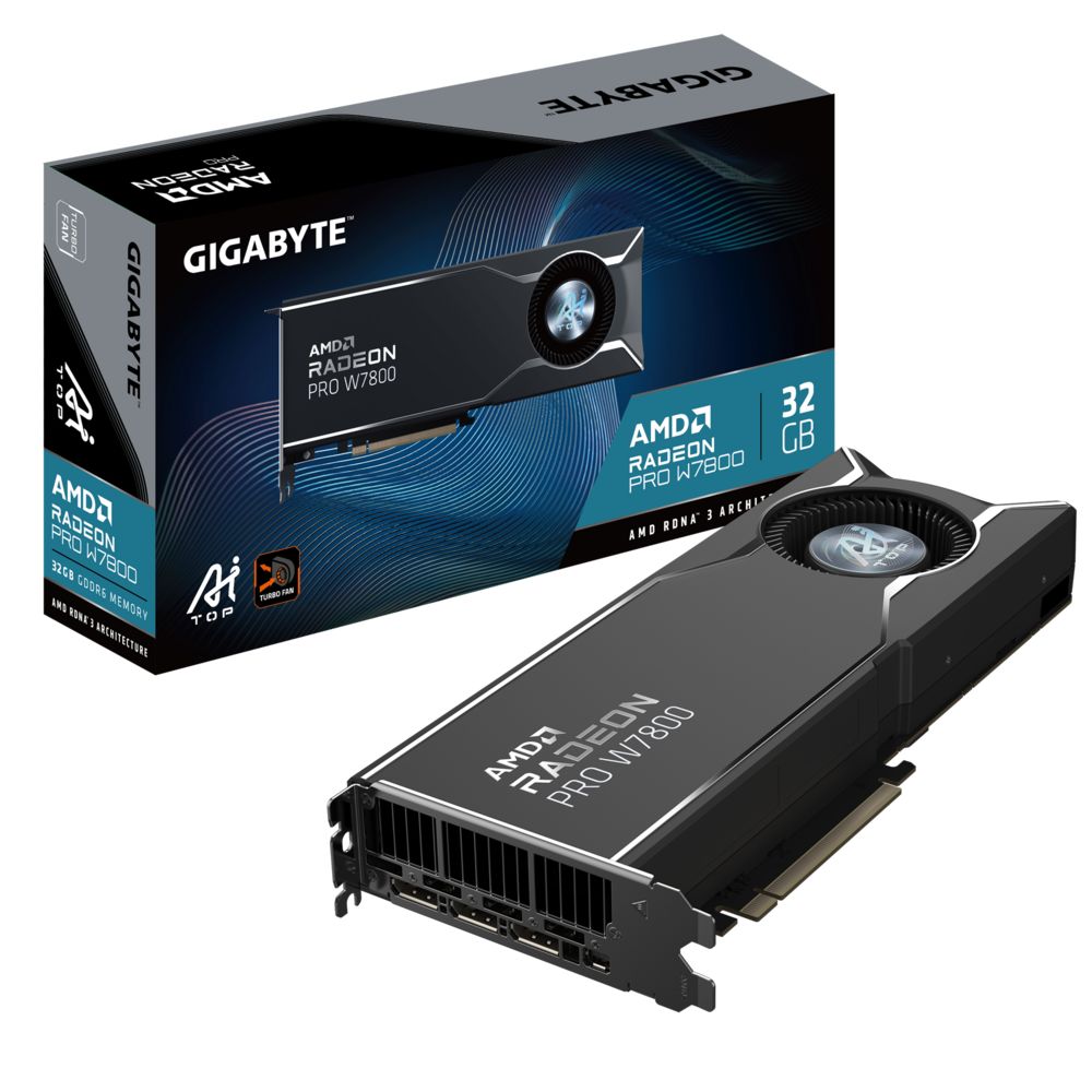 Gigabyte PRO W7800 AI TOP 32G