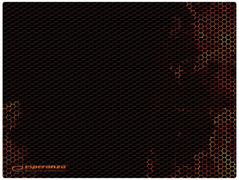 Esperanza Flame Maxi Gaming Egérpad Black