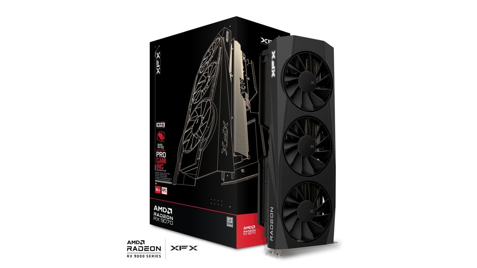 XFX RX9070 16GB DDR6 Quicksilver Gaming OC