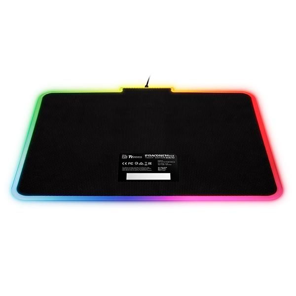 Thermaltake TT eSports Draconem RGB Touch Edition Gaming Egérpad Black