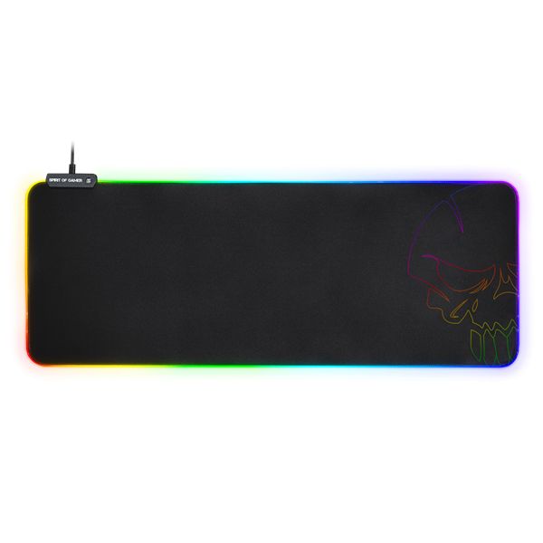 Spirit Of Gamer RGB Large Egérpad Black