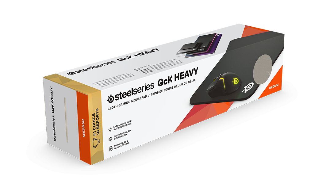 Steelseries Qck Heavy (Medium) 2020 Edition Cloth Gaming Egérpad Black