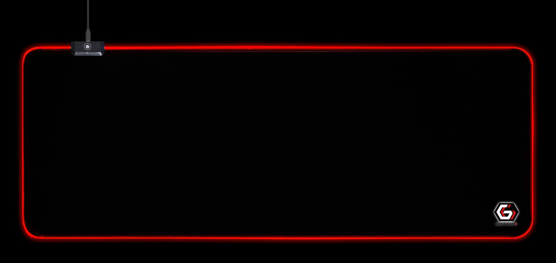 Gembird MP-GAMELED-L Gaming with LED light effect Large Egérpad