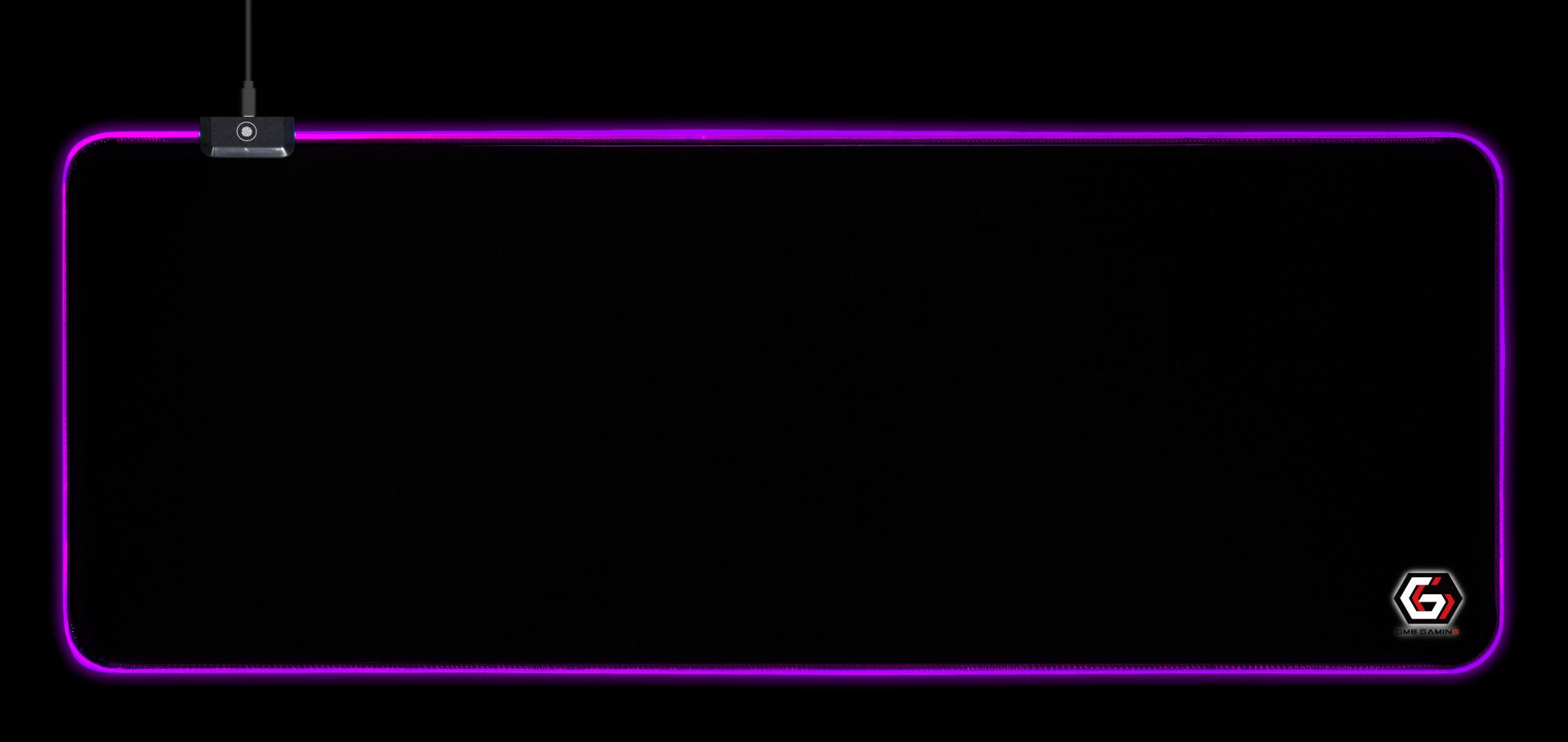 Gembird MP-GAMELED-L Gaming with LED light effect Large Egérpad