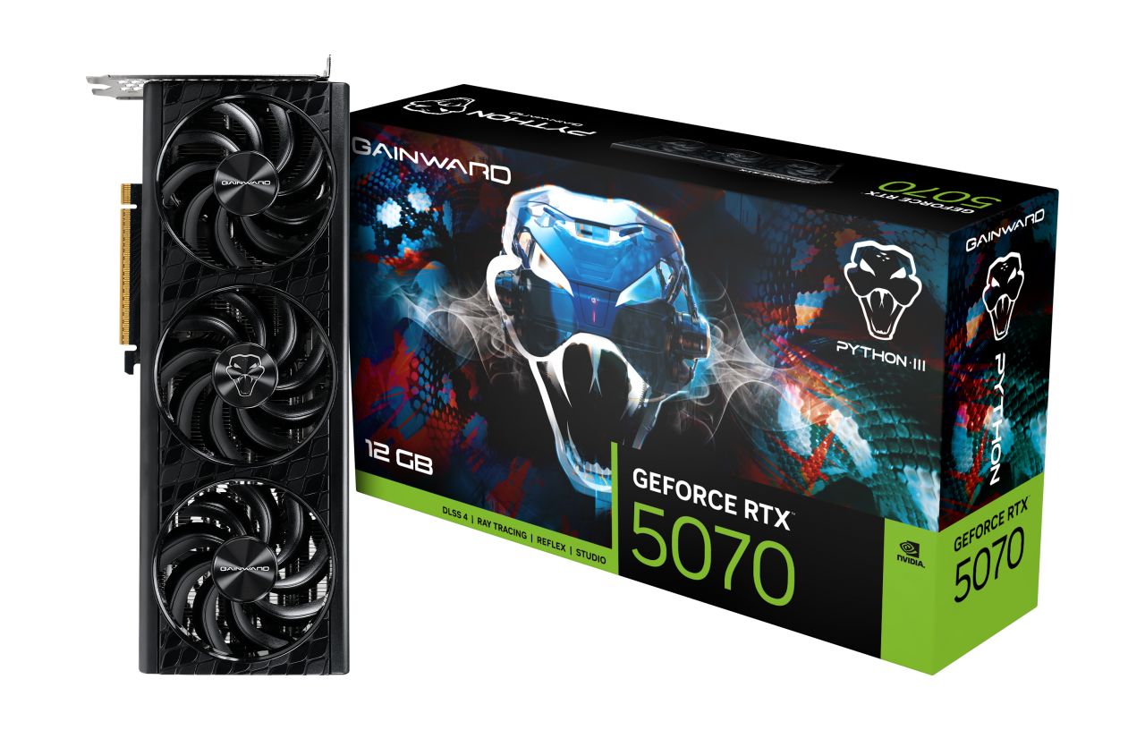Gainward GeForce RTX5070 12GB DDR7 Python III