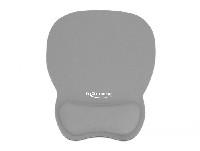 DeLock Ergonomic with Wrist Rest Egérpad Grey