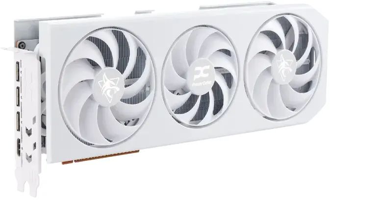 PowerColor RX9070 XT 16GB DDR6 Hellhound Spectral White