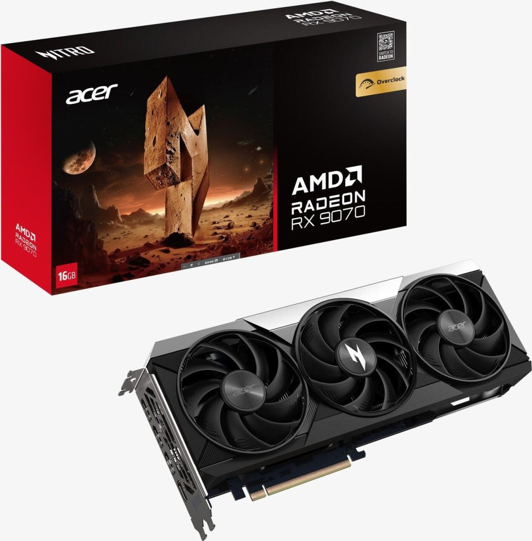 Acer RX9070 Nitro 16GB OC