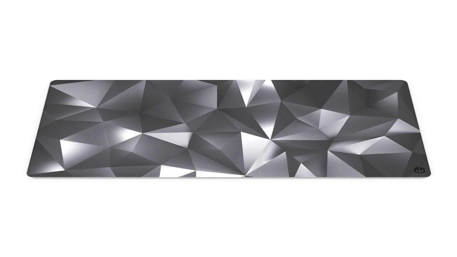 Endorfy Crystal Black XL Egérpad Black/White