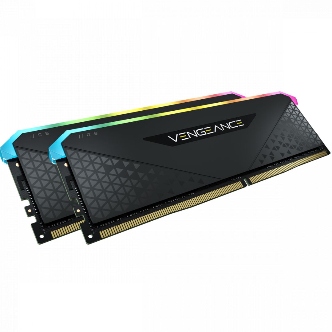 Corsair 32GB DDR4 3200MHz Kit(2x16GB) Vengeance RGB RS Black