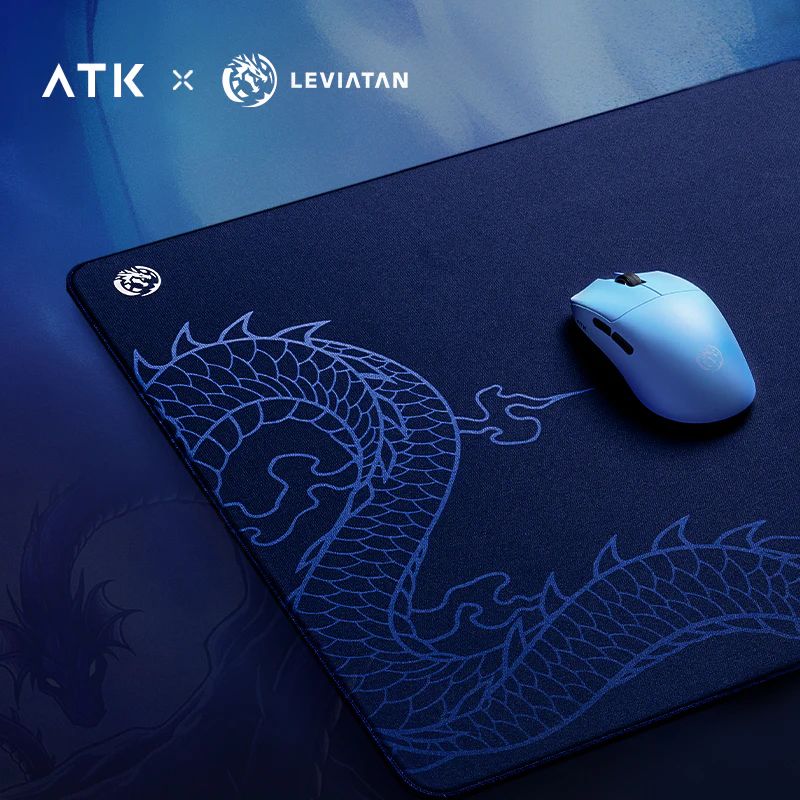 ATK x LEVIATAN Collaboration Gaming Egérpad Blue
