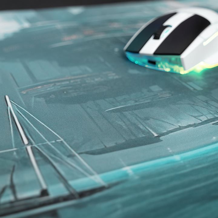 Sharkoon SGP40 D6 Skiller Egérpad Color