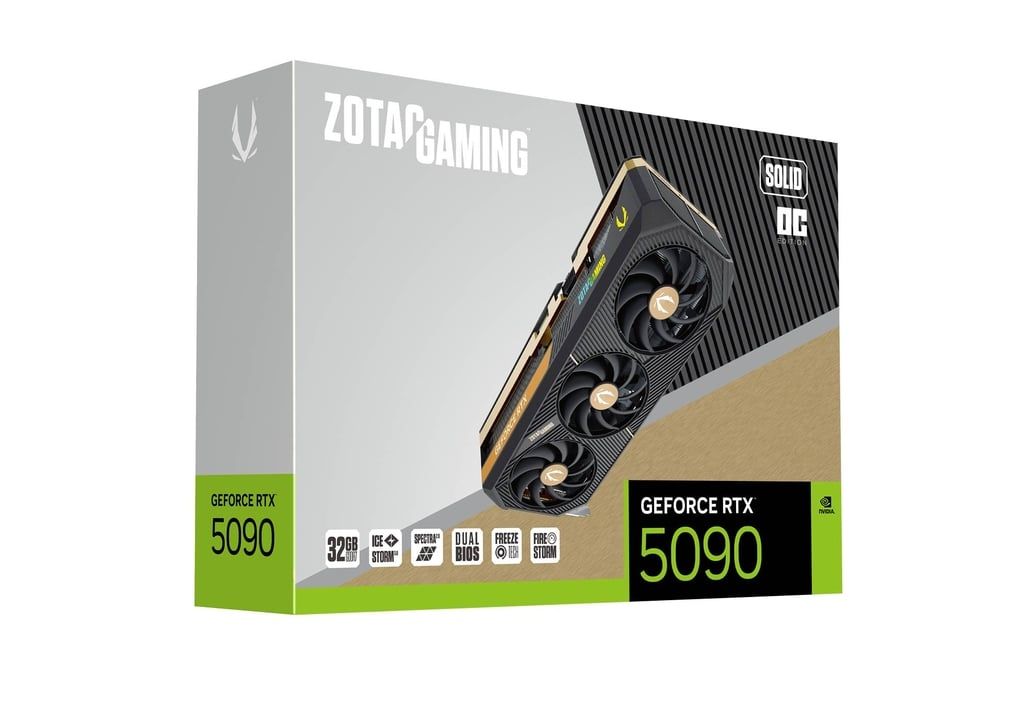 Zotac GeForce RTX5090 32GB DDR7 Solid OC