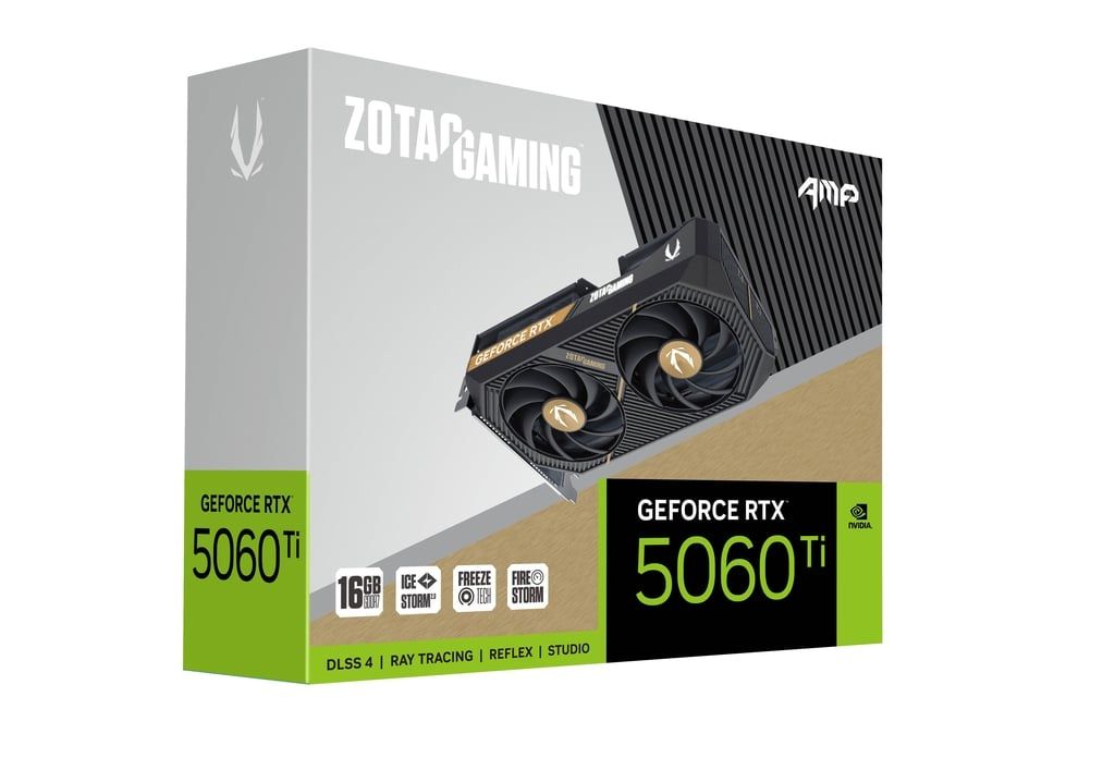 Zotac GeForce RTX5060 Ti 16GB DDR7 AMP