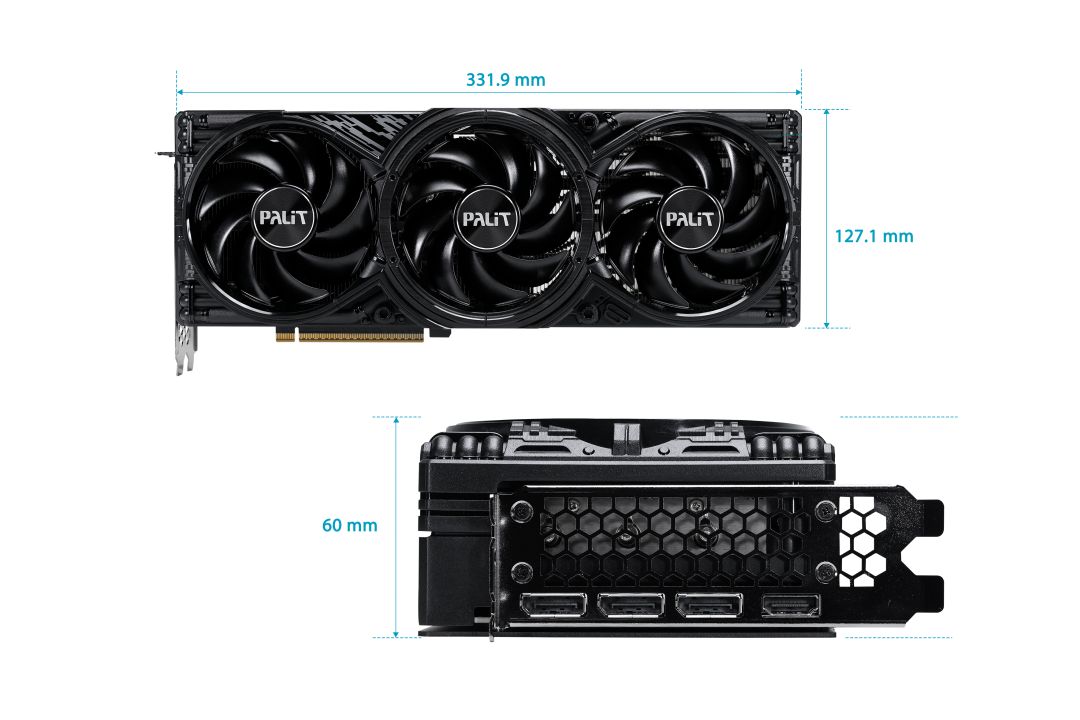 Palit GeForce RTX5080 16GB DDR7 GamingPro OC