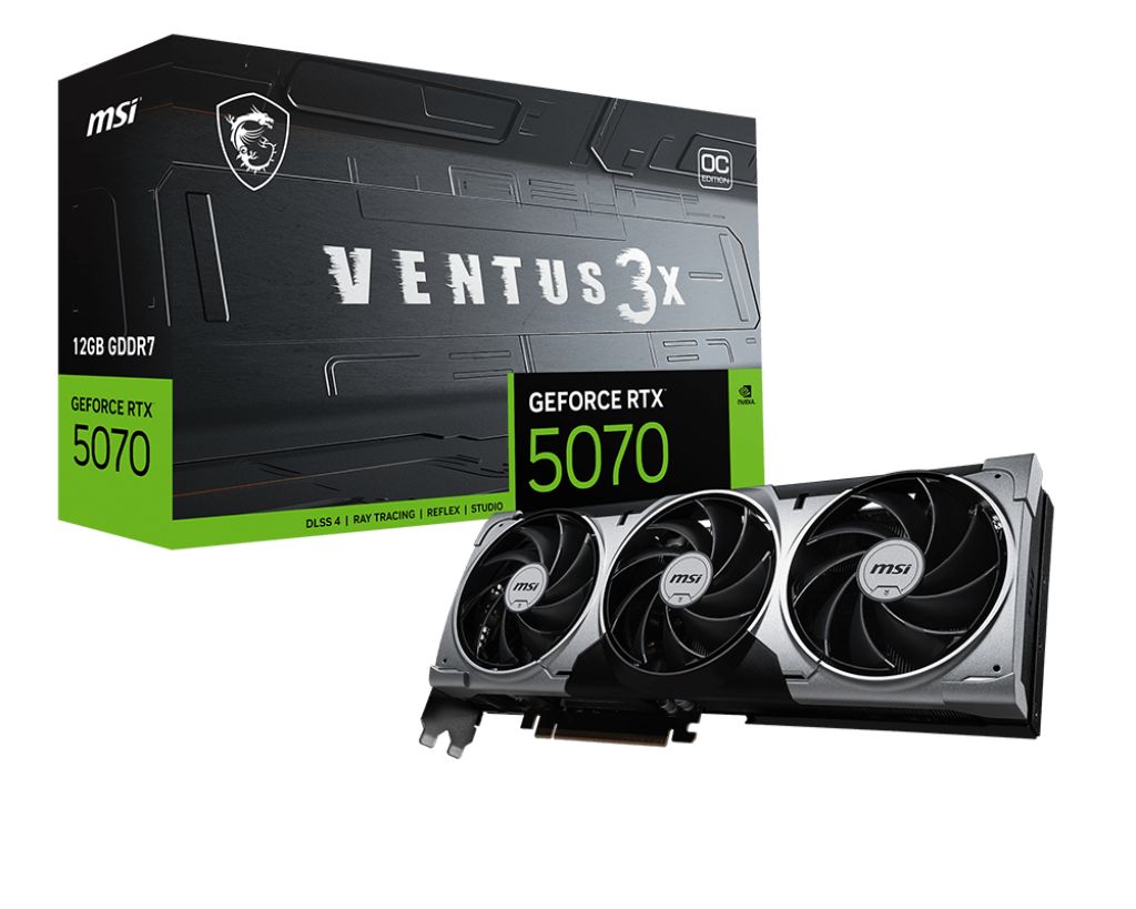 Msi RTX5070 12G VENTUS 3X OC