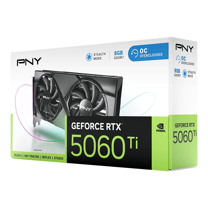 PNY GeForce RTX5060 TI 8GB DDR7 OC