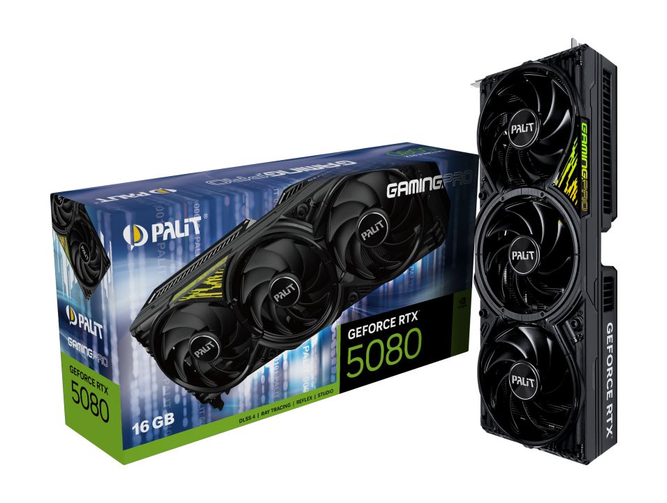 Palit GeForce RTX5080 16GB DDR7 GamingPro V1