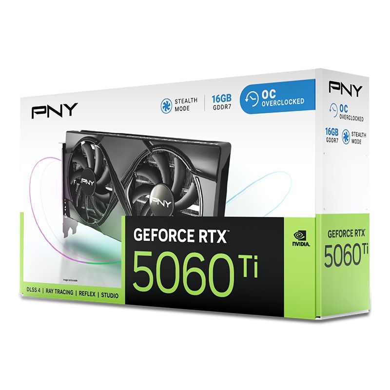 PNY GeForce RTX5060 TI 16GB DDR7 OC