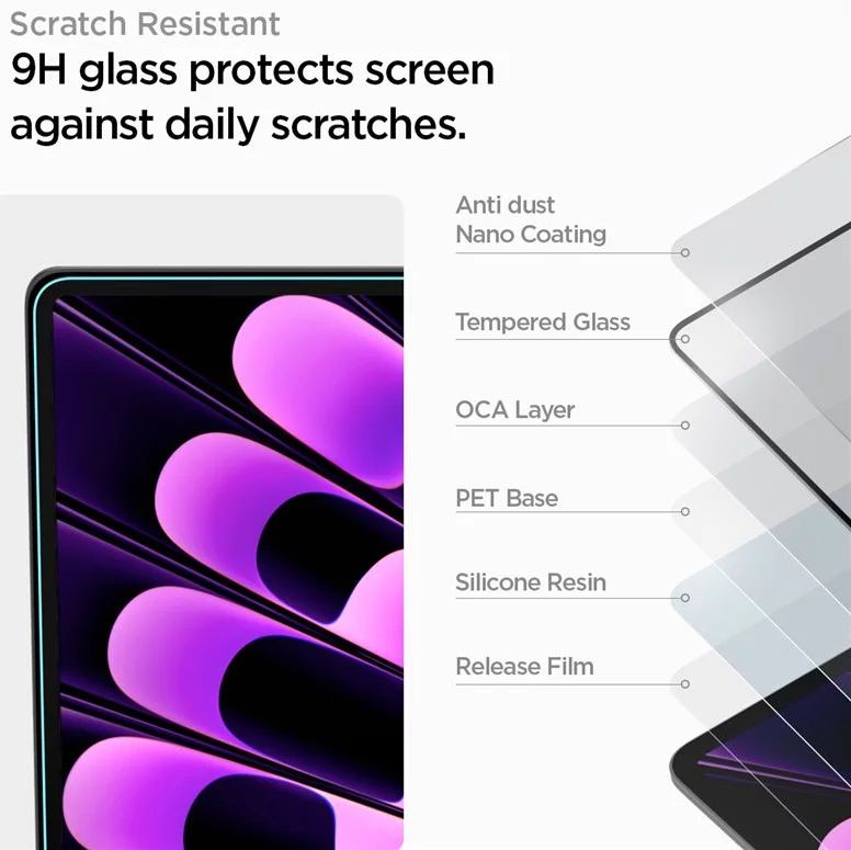 Spigen Glass tR SLIM 1 Pack for MacBook Air 15