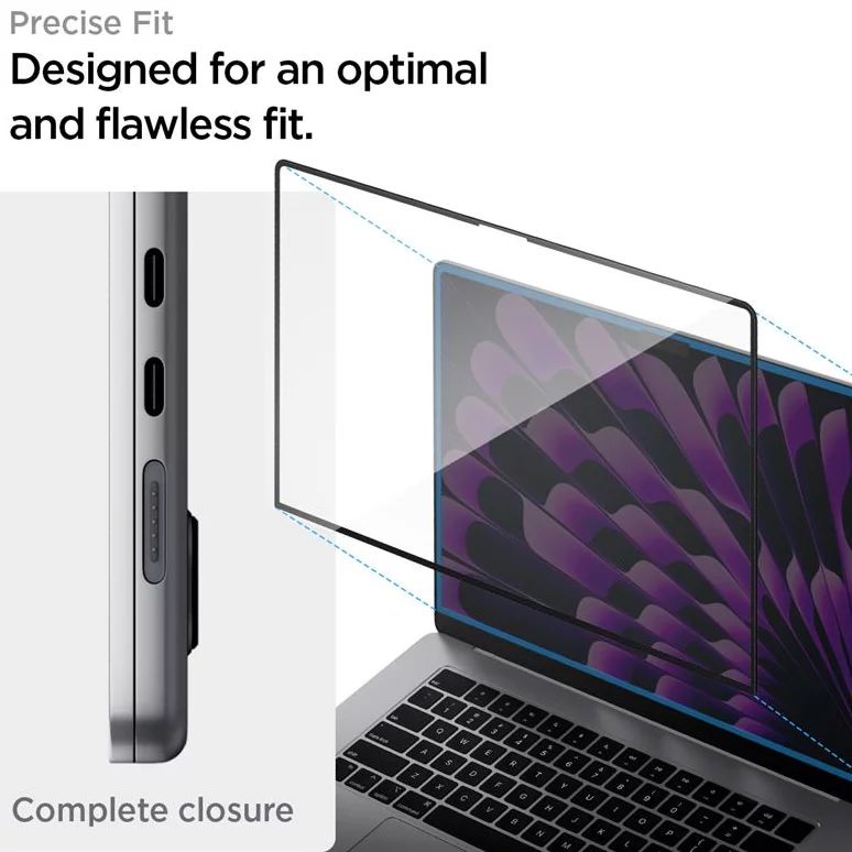 Spigen Glass tR SLIM 1 Pack for MacBook Air 15