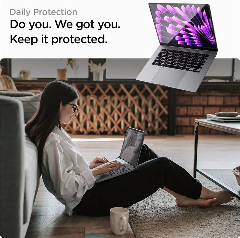 Spigen Glass tR SLIM 1 Pack for MacBook Air 15