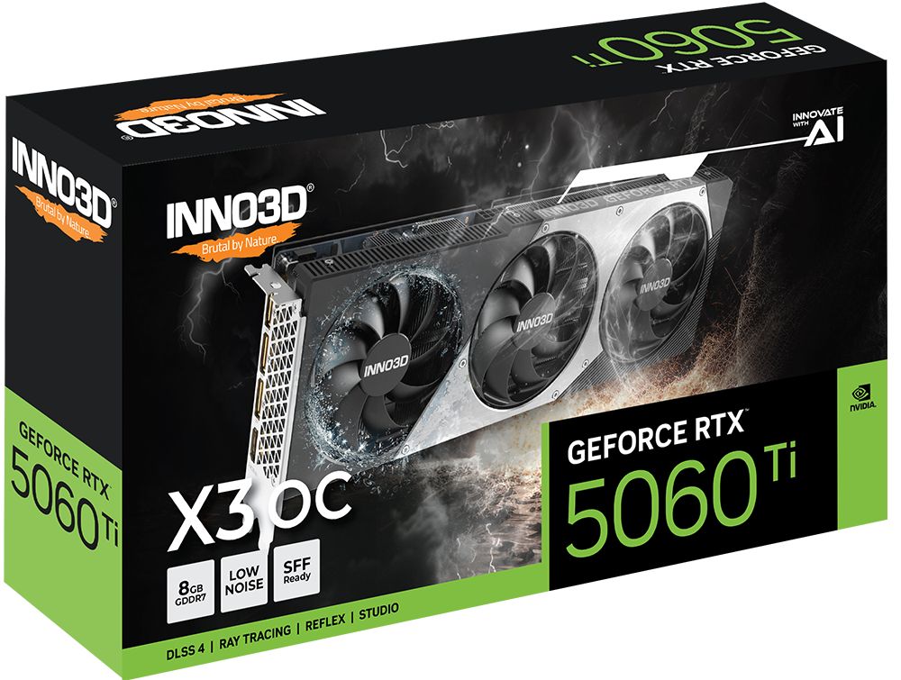 Inno3D GeForce RTX5060 Ti 8GB DDR7 Twin X3 OC