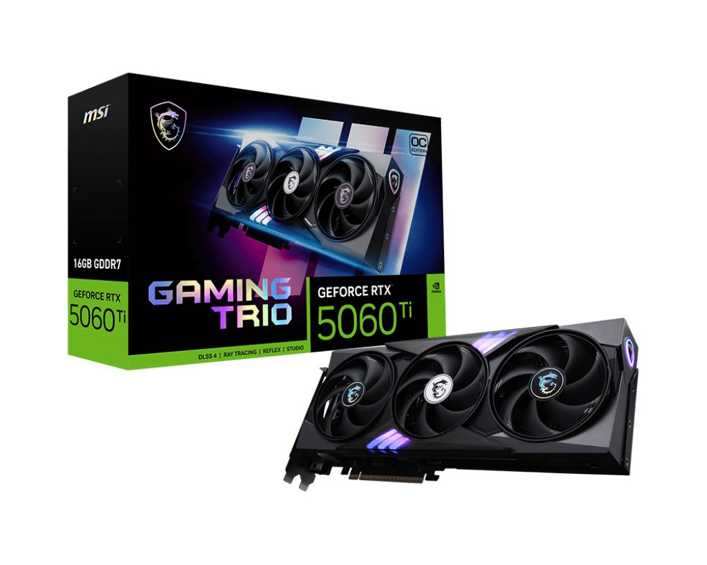 Msi RTX5060 TI 16G GAMING TRIO OC