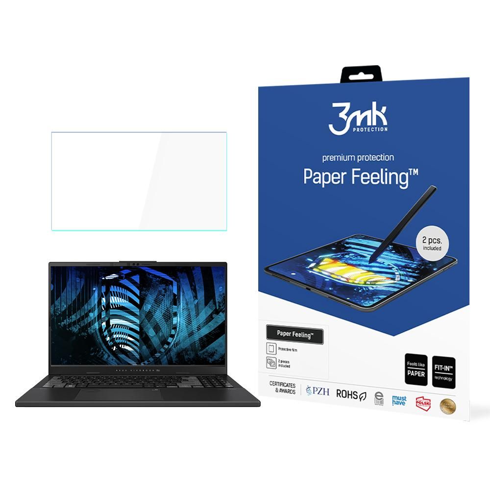 3mk Paper Feeling védőfólia rajzoláshoz Asus Vivobook 15 Pro