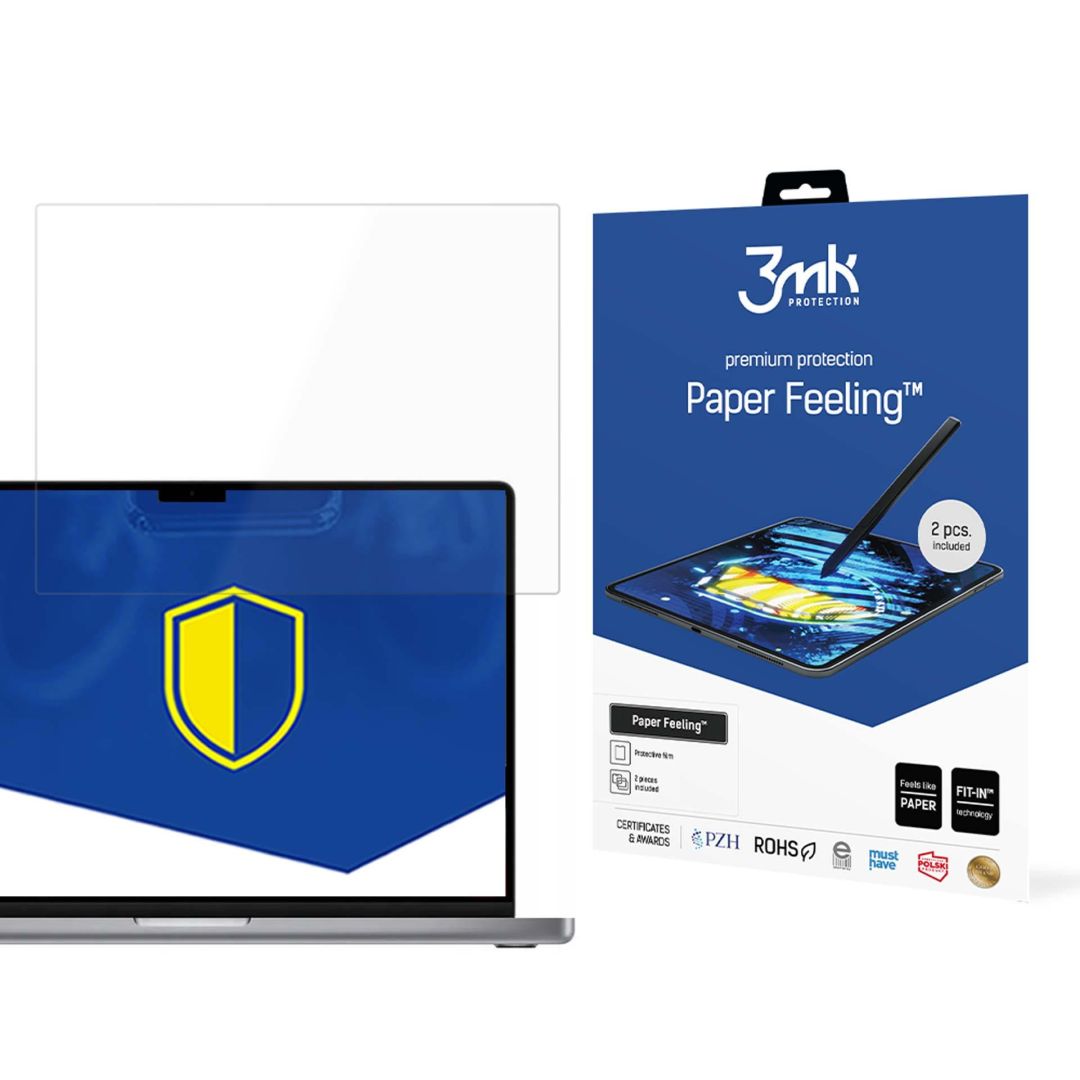 3mk Paper Feeling védőfólia rajzoláshoz Apple MacBook Pro 16 M1/M2
