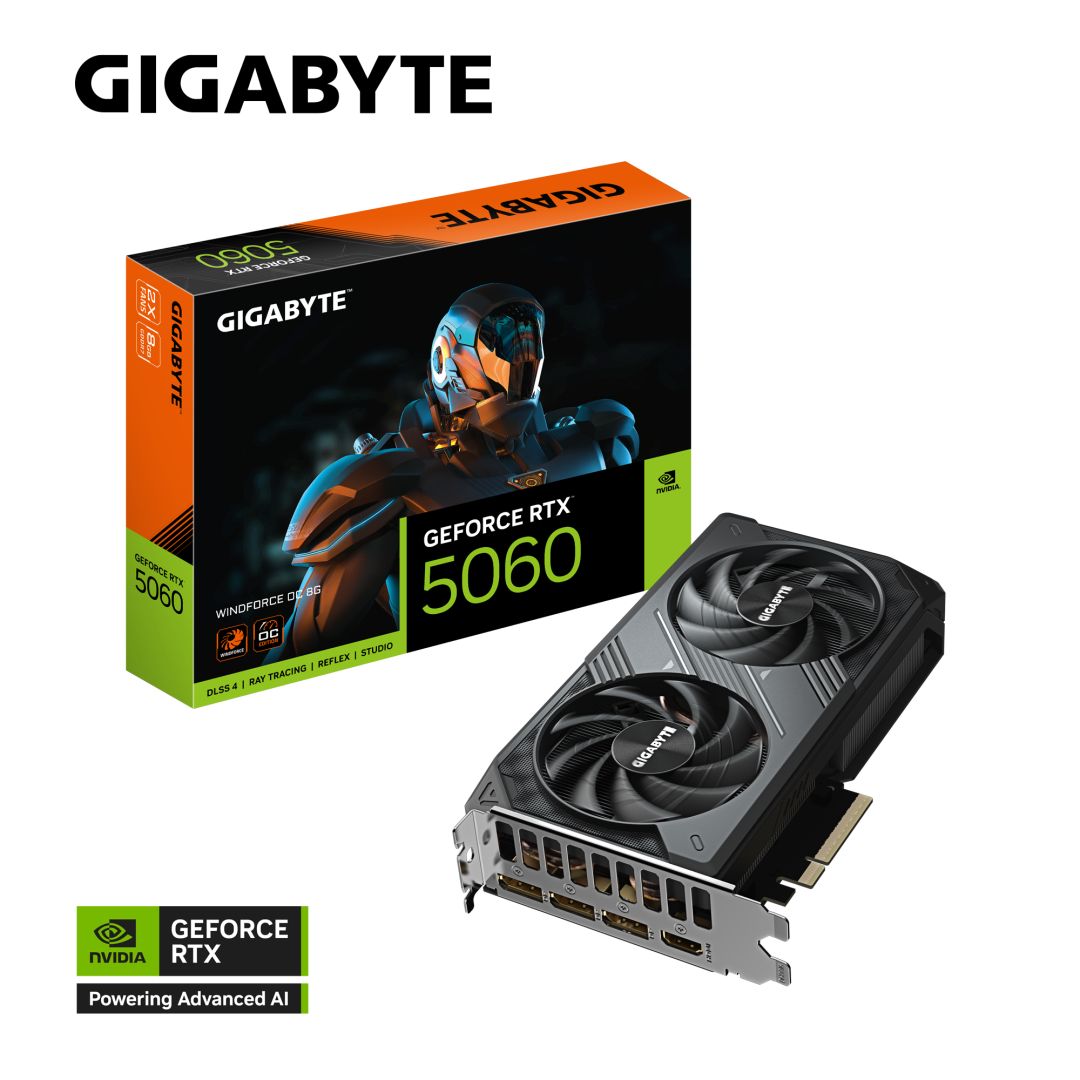 Gigabyte RTX5060 WINDFORCE OC 8G