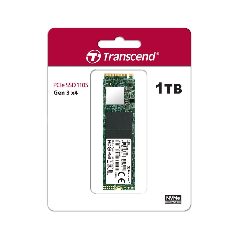 Transcend 1TB M.2 2280 NVMe MTE110S