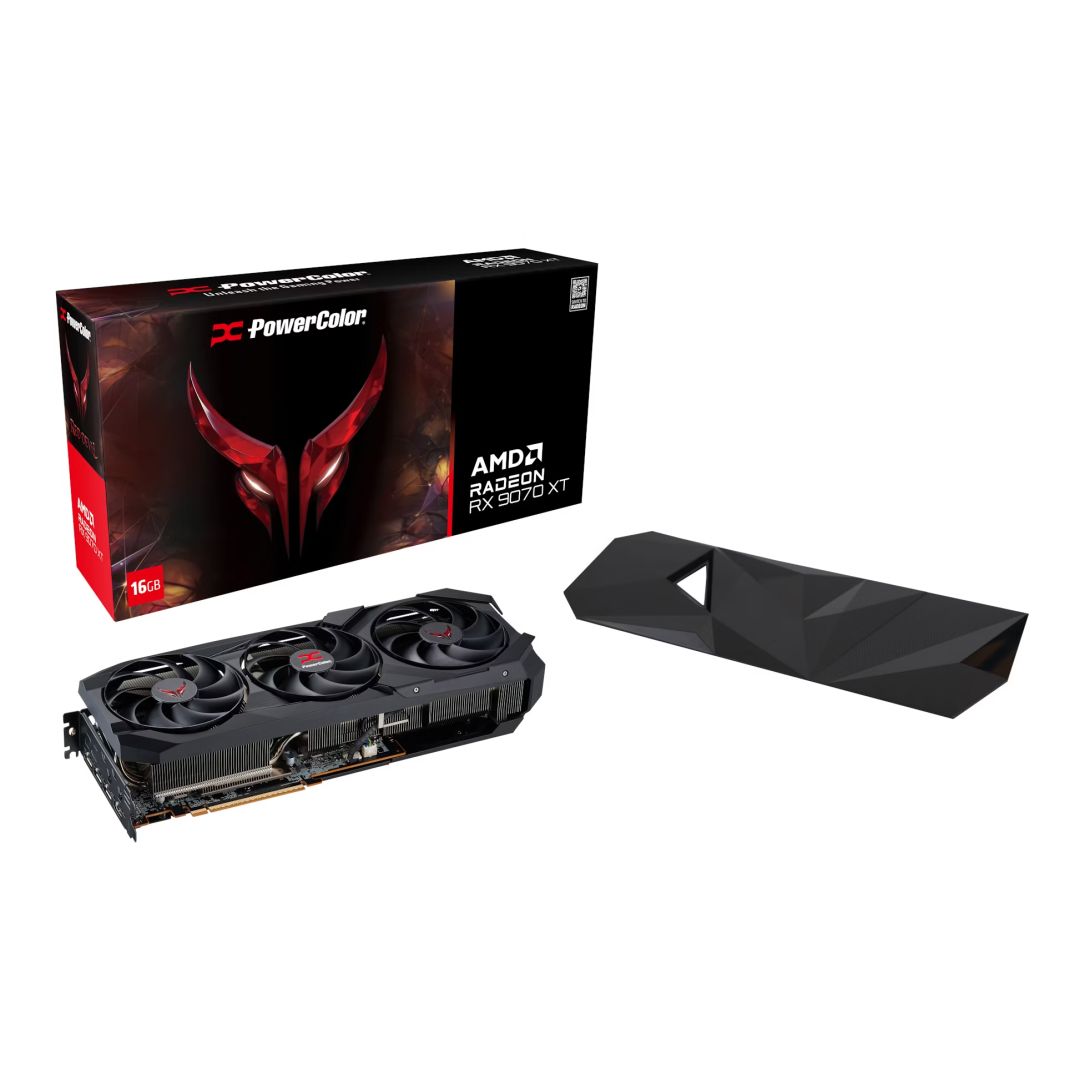 PowerColor RX9070 XT 16GB DDR6 Red Devil Backplate Special Edition