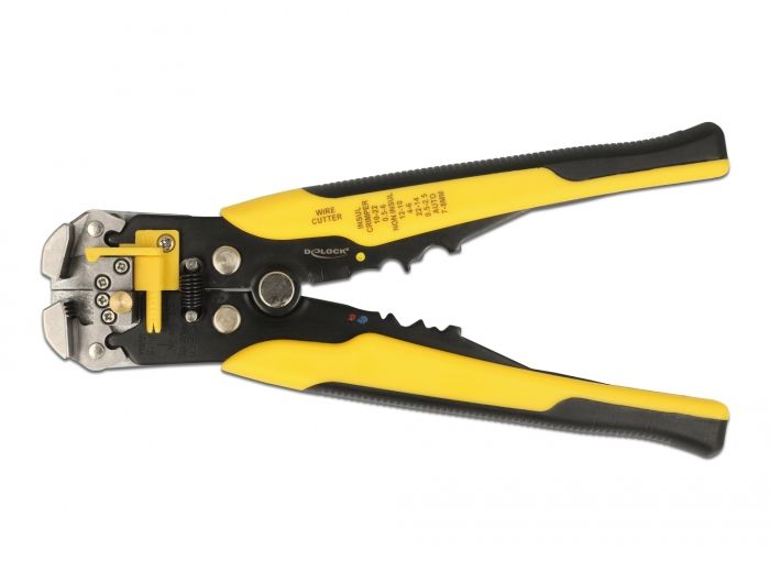 DeLock Multi-function Tool for Crimping and Stripping of Coaxial Cable AWG 10 - 24