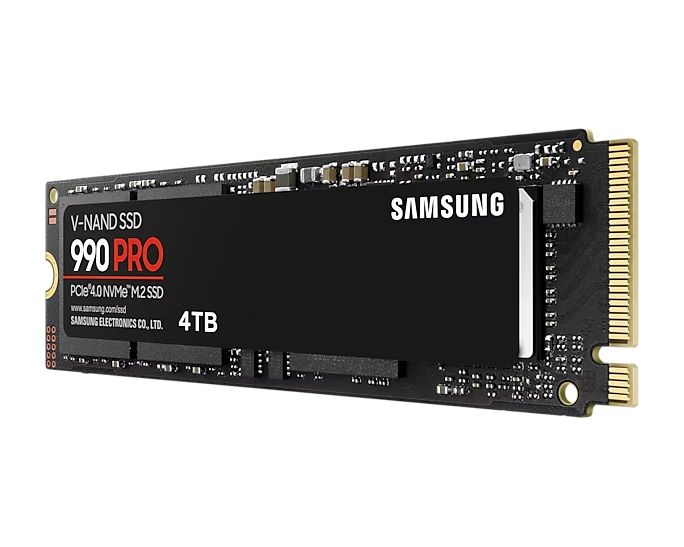 Samsung 4TB M.2 2280 NVMe 990 Pro