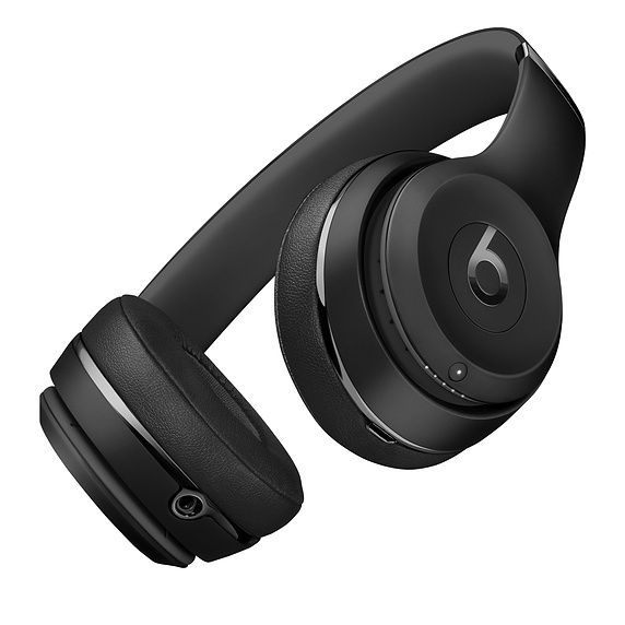 Apple Beats Solo3 Bluetooth Headset Icon Collection Black