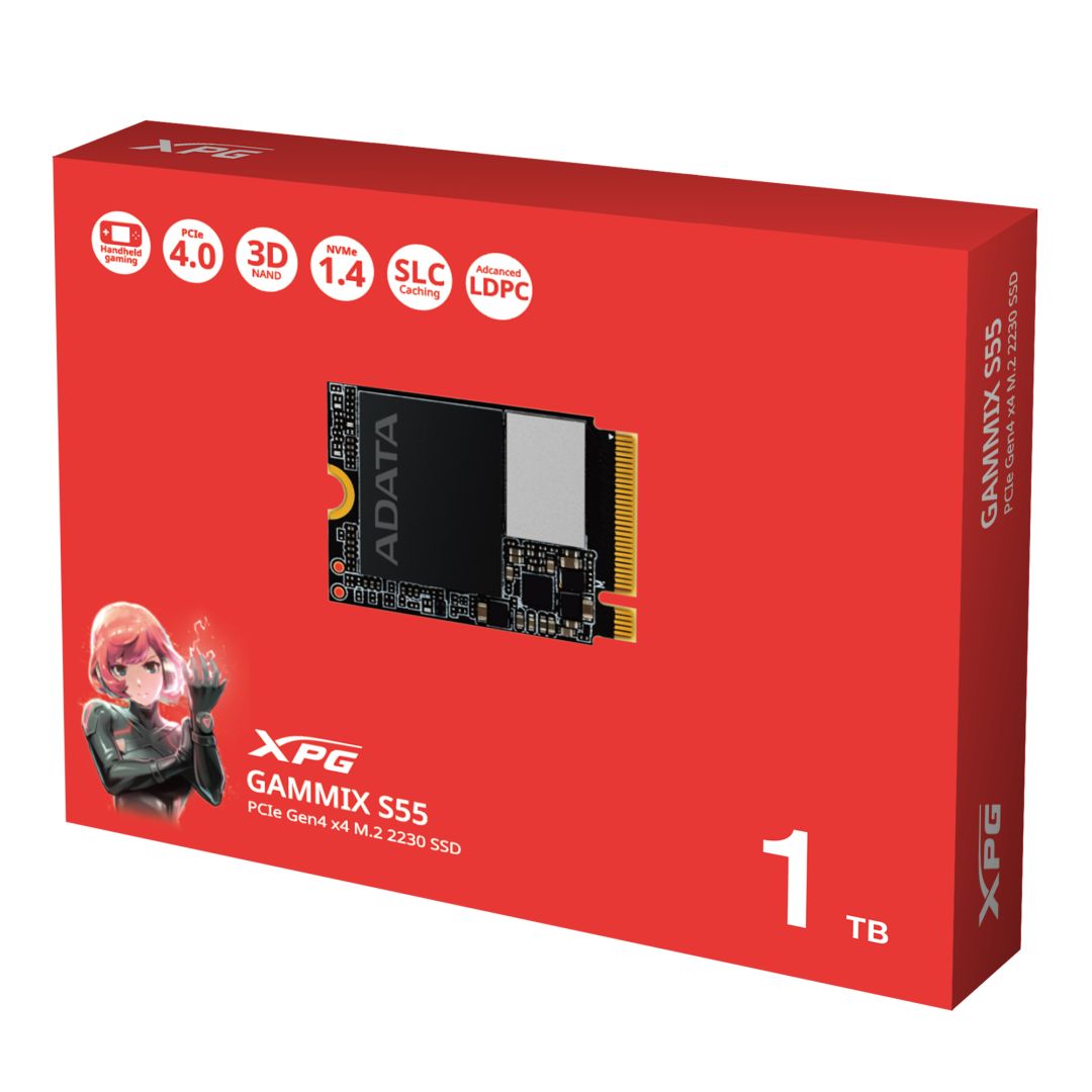 A-Data 1TB M.2 2280 NVMe XPG Gammix S55