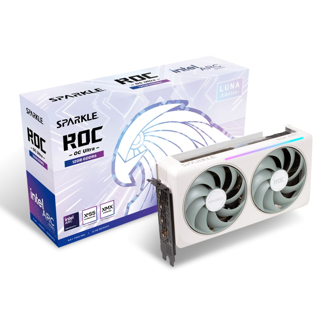 Sparkle Intel Arc B580 ROC Luna OC Ultra 12GB DDR6